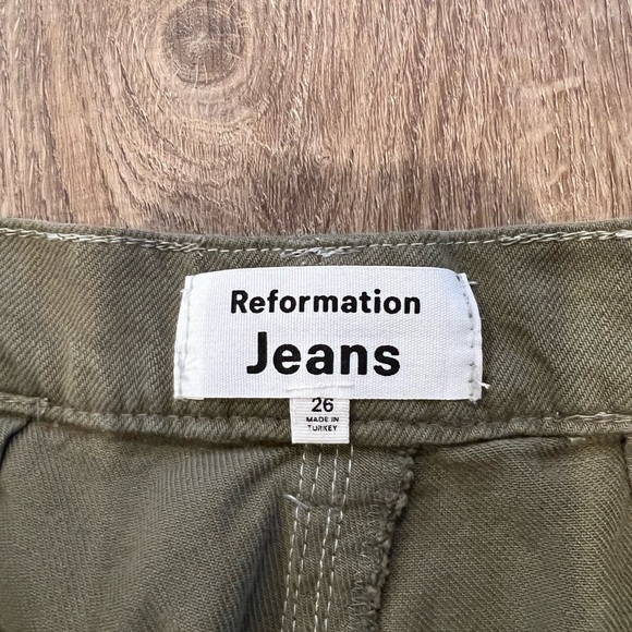 Reformation Bailey High Rise Utility Pants - Picture 6 of 12